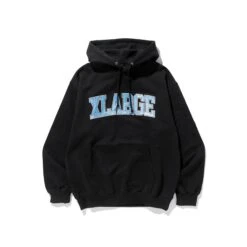 X-Large Mens College Logo Hoodie