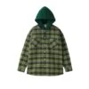 X Girl Womens Heavyweight Flannel Hooded Shirt -The North Face || Air Jordan || Drole de Monsieur Sales Shop 105223014004 OLV 1