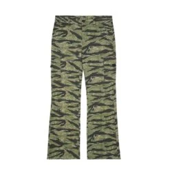 X-Girl Womens Military Flare Pants