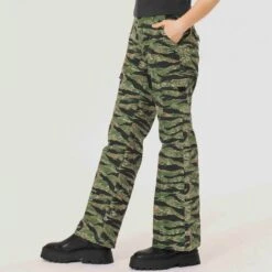 X-Girl Womens Military Flare Pants -The North Face || Air Jordan || Drole de Monsieur Sales Shop 105232031007 MUL 4