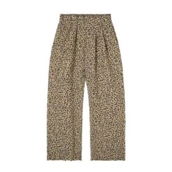 X-Girl Womens Shirred Crepe Wide Pants