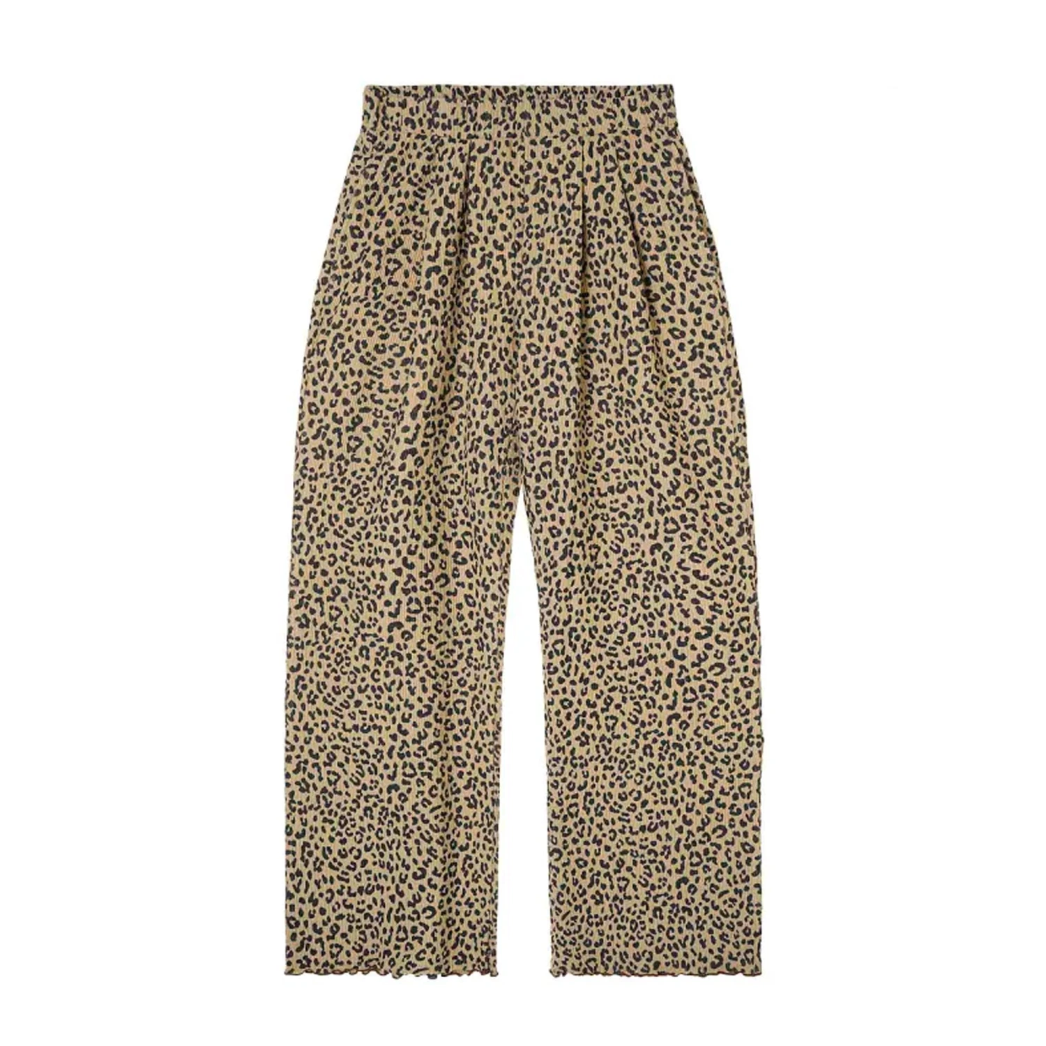 X-Girl Womens Shirred Crepe Wide Pants 3 X-Girl Womens Shirred Crepe Wide Pants