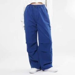 X-Girl Womens Parachute Pants -The North Face || Air Jordan || Drole de Monsieur Sales Shop 105233031011 BLU 3
