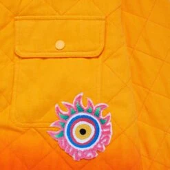 Supervsn Mens Manifest Quilted Over Shirt -The North Face || Air Jordan || Drole de Monsieur Sales Shop 35 SP23207ORNG 4 11zon