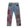 Market Mens Rug Dealer Denim Pants -The North Face || Air Jordan || Drole de Monsieur Sales Shop 388001127 BLU 1