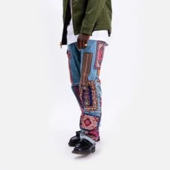 Market Mens Rug Dealer Denim Pants -The North Face || Air Jordan || Drole de Monsieur Sales Shop 388001127 BLU 3