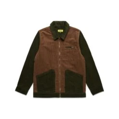 MARKET Mens Color Block Corduroy Jacket