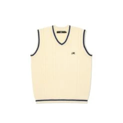 LMC Mens Cable Arch Knit Vest
