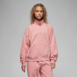 Air Jordan Womens Flight Fleece Quarter-Zip Top -The North Face || Air Jordan || Drole de Monsieur Sales Shop AURORA FD7221 618 PHSFM001 2000