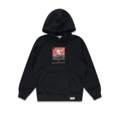 Wacko Maria Mens Jean-Michel Basquiat Washed Heavyweight Pullover Hoodie