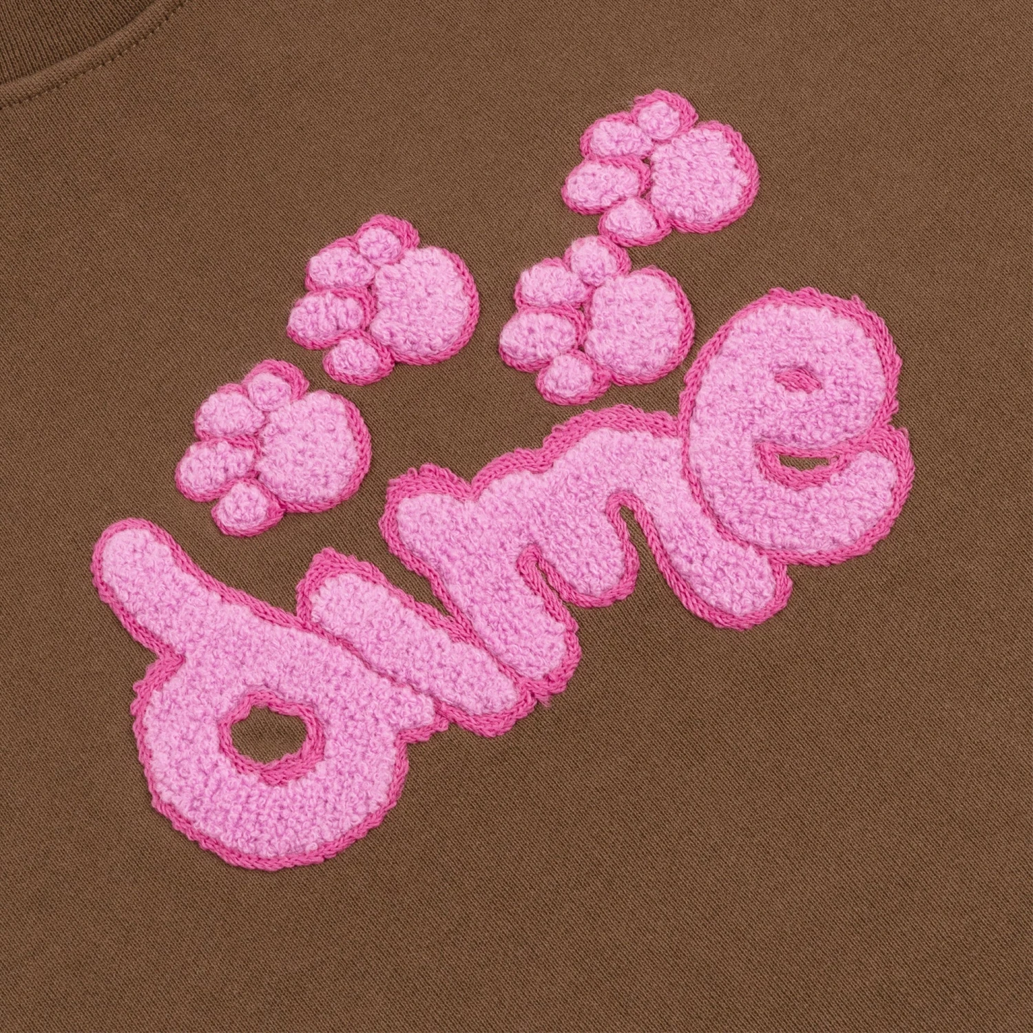 Dime Mens Pawz Chenille Crewneck 4 Dime Mens Pawz Chenille Crewneck - Image 2