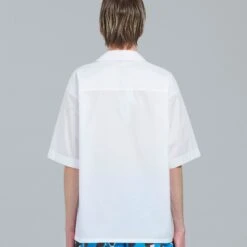 Marni Mens Poplin Logo Bowling Shirt -The North Face || Air Jordan || Drole de Monsieur Sales Shop CUMU0213P8 USCT88 LOW01 3