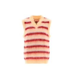 Marni Mens V-Neck Sweater Vest