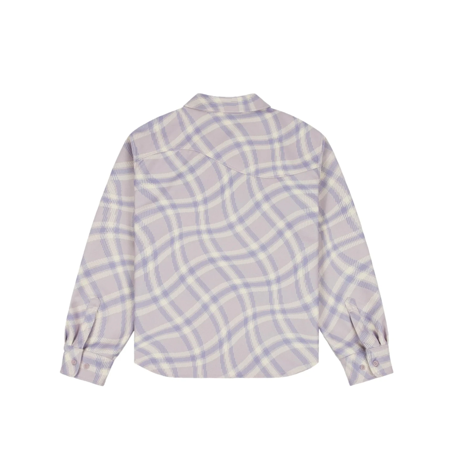 Dime Mens Plaid Fleece Shirt 5 Dime Mens Plaid Fleece Shirt - Image 3