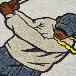 Eastside Golf Mens Core Fleece Swingman Crewneck -The North Face || Air Jordan || Drole de Monsieur Sales Shop EGMC3002 GRY 3