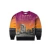 Aries Mens Henge Knit Crewneck Jumper -The North Face || Air Jordan || Drole de Monsieur Sales Shop FUAR20040 MLT 1