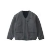 Gramicci Mens Reversible Fleece Cardigan -The North Face || Air Jordan || Drole de Monsieur Sales Shop G3FU J031 DNVY 1