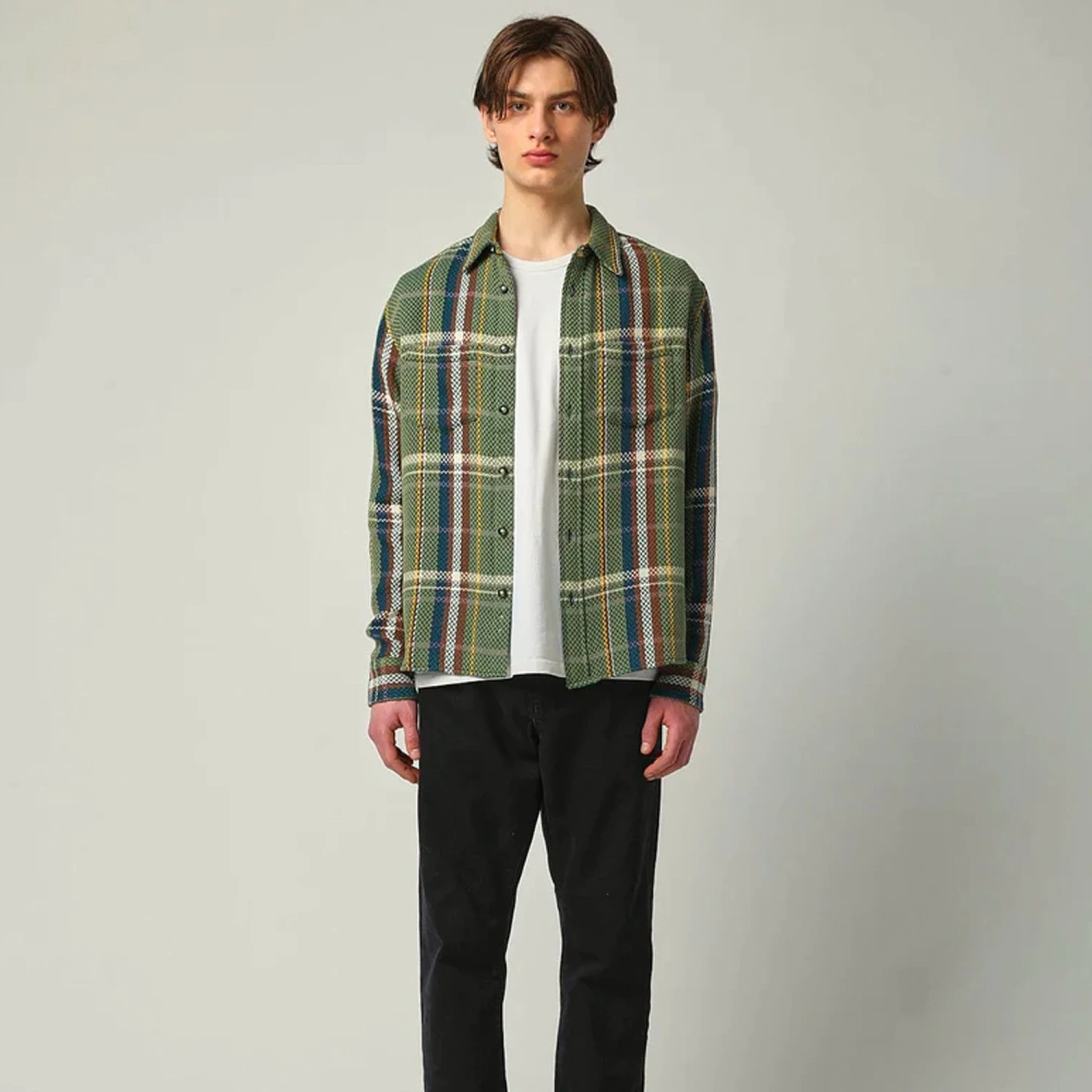 Corridor Mens Acid Plaid Cabin LS Shirt 4 Corridor Mens Acid Plaid Cabin LS Shirt - Image 2