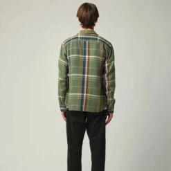 Corridor Mens Acid Plaid Cabin LS Shirt 8 Corridor Mens Acid Plaid Cabin LS Shirt -The North Face || Air Jordan || Drole de Monsieur Sales Shop LS0124 ARMY 3
