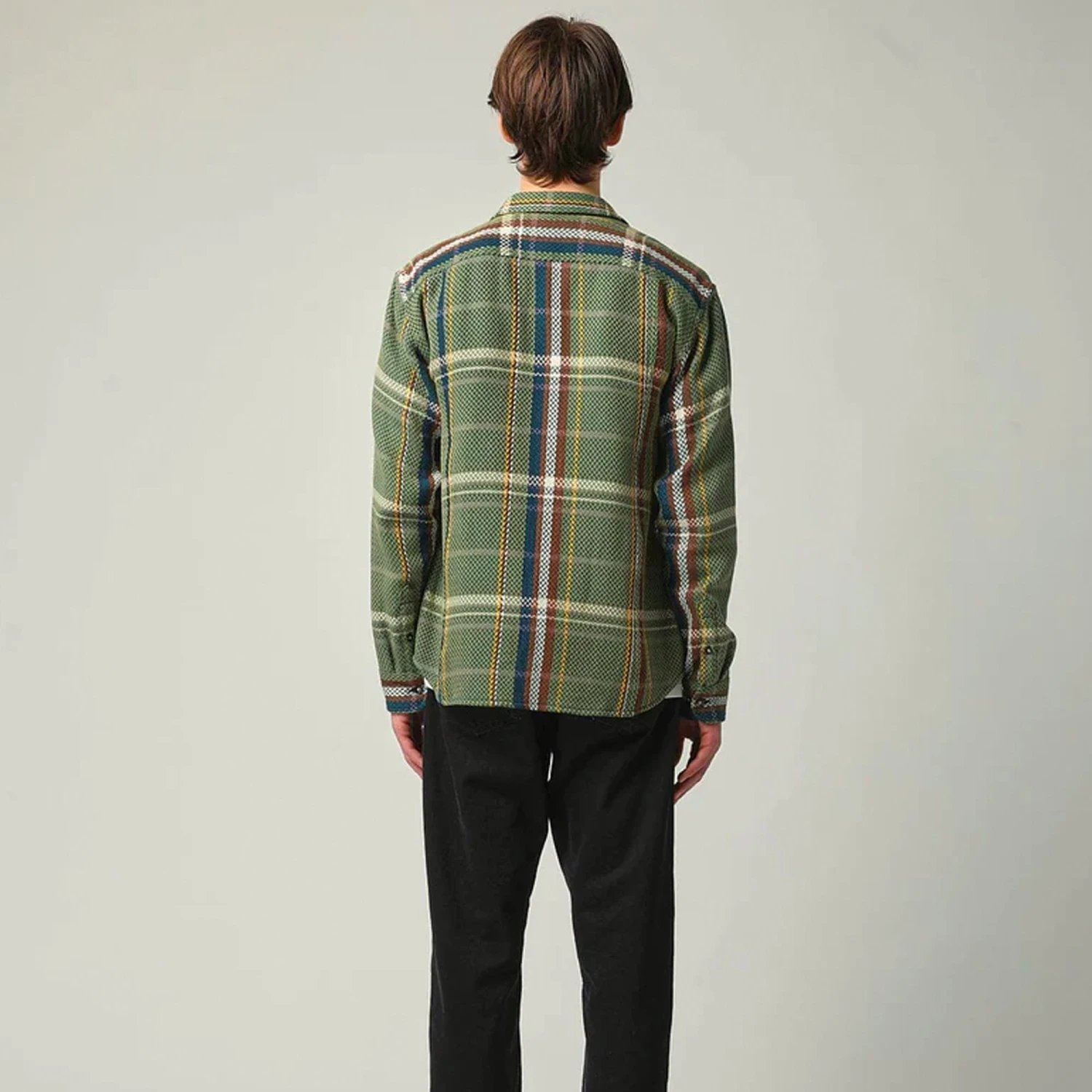 Corridor Mens Acid Plaid Cabin LS Shirt 5 Corridor Mens Acid Plaid Cabin LS Shirt - Image 3