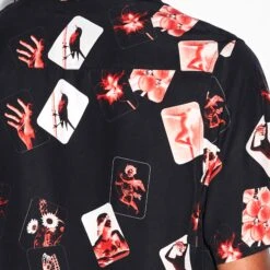 Ksubi Mens Icons Resort Shirt -The North Face || Air Jordan || Drole de Monsieur Sales Shop MPF23SH001 BLK 4