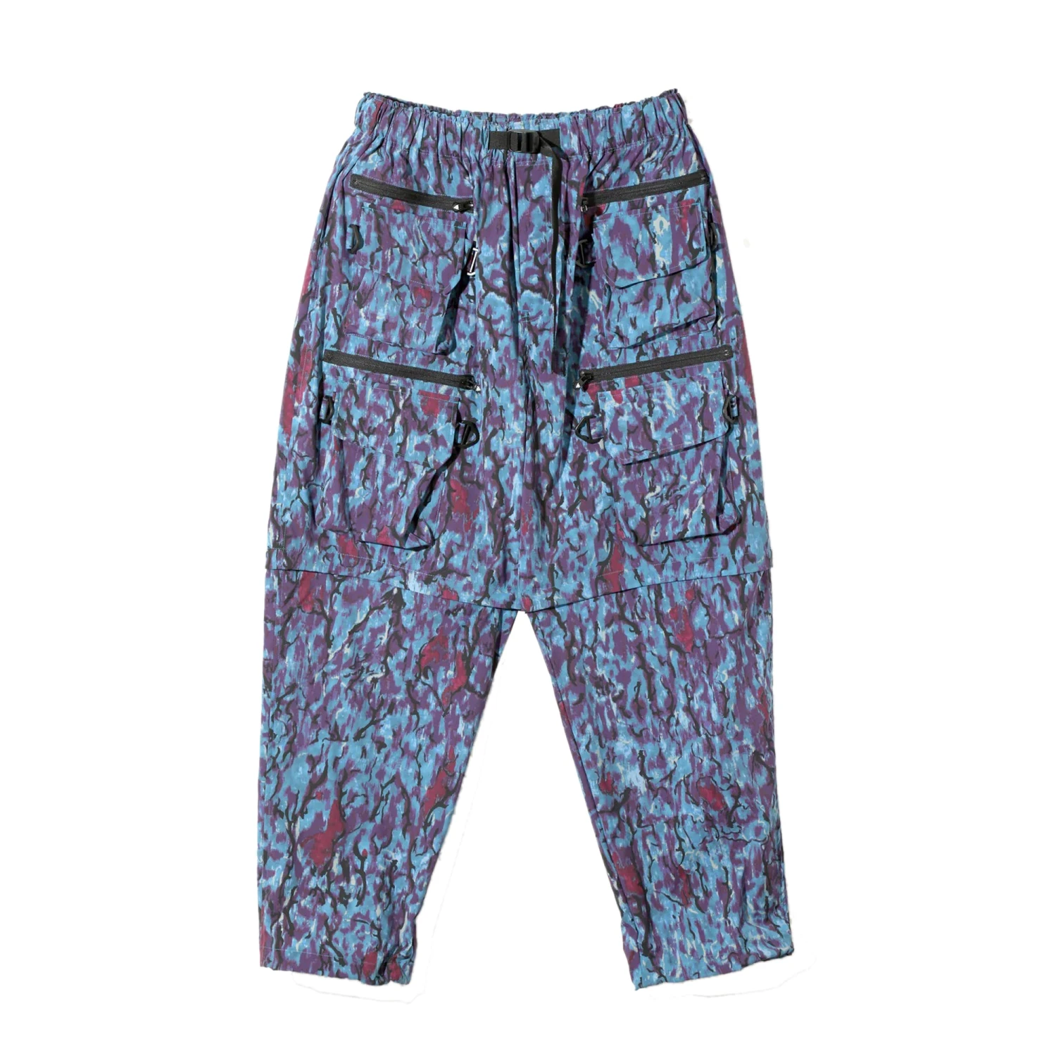 South2 West8 Mens Multi-Pocket Belted 2Way Pants 3 South2 West8 Mens Multi-Pocket Belted 2Way Pants