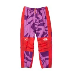 The North Face XX Kaws Mens Mountain Light Pants 'Pamplona Purple Mountain Light Print'