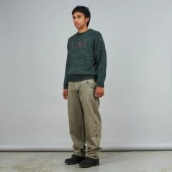 Dime Mens Fantasy Knit Crewneck -The North Face || Air Jordan || Drole de Monsieur Sales Shop ONMODEL FA23D2 FANTASYKNIT GREEN 1800x1800 2794ee0c 0fdd 402a 9a63 f1b509e9b65a