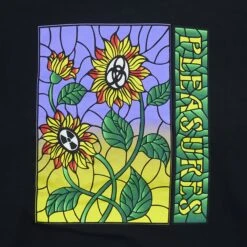 Pleasures Mens Glass Hoody -The North Face || Air Jordan || Drole de Monsieur Sales Shop P22F061 BLACK 4