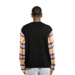 Pleasures Mens Guts Sweater -The North Face || Air Jordan || Drole de Monsieur Sales Shop P22W011 BLACK 02 1728x b61d83fc b622 410f a609 f2a6195f0332