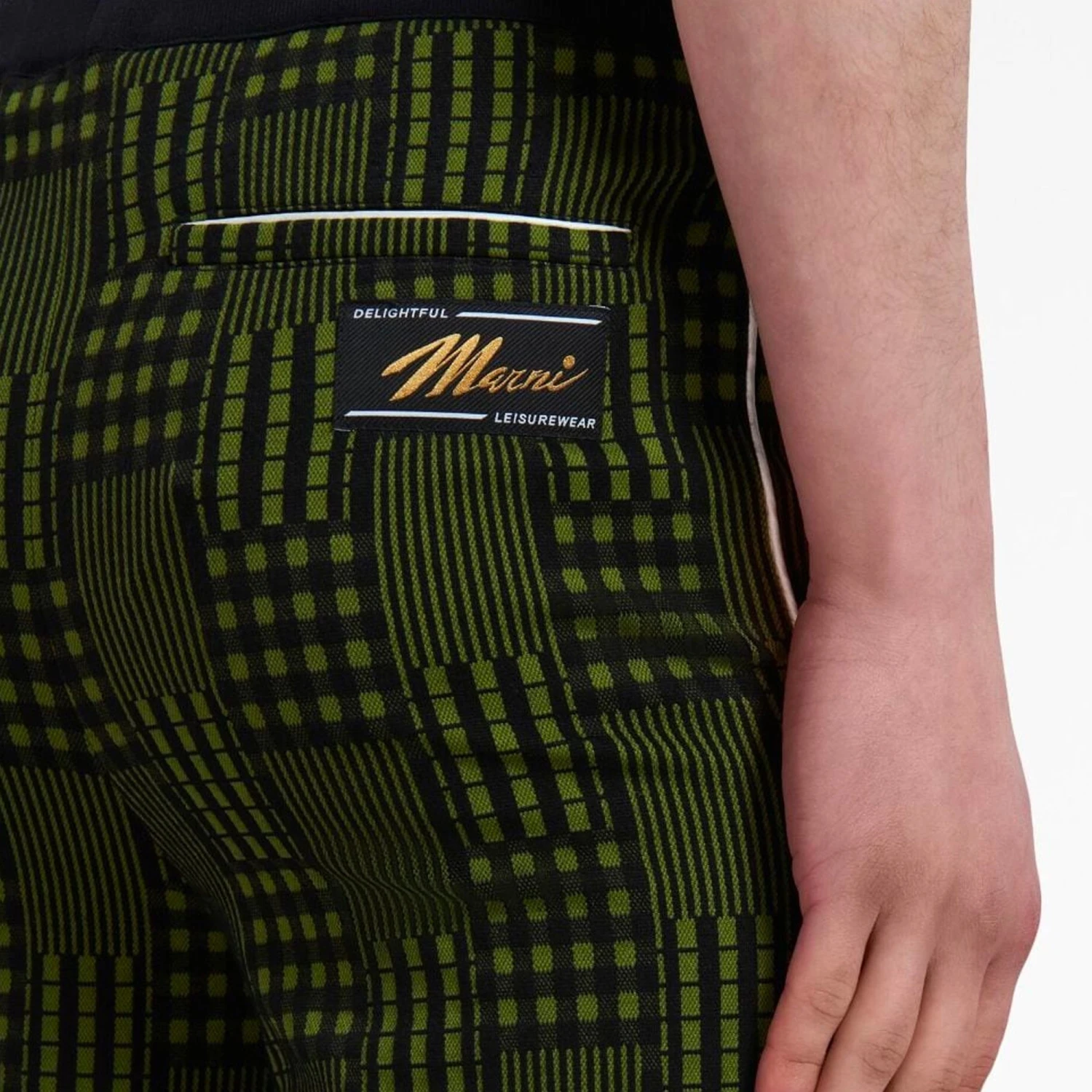 Marni Mens Flared Bottom Trousers 6 Marni Mens Flared Bottom Trousers - Image 4