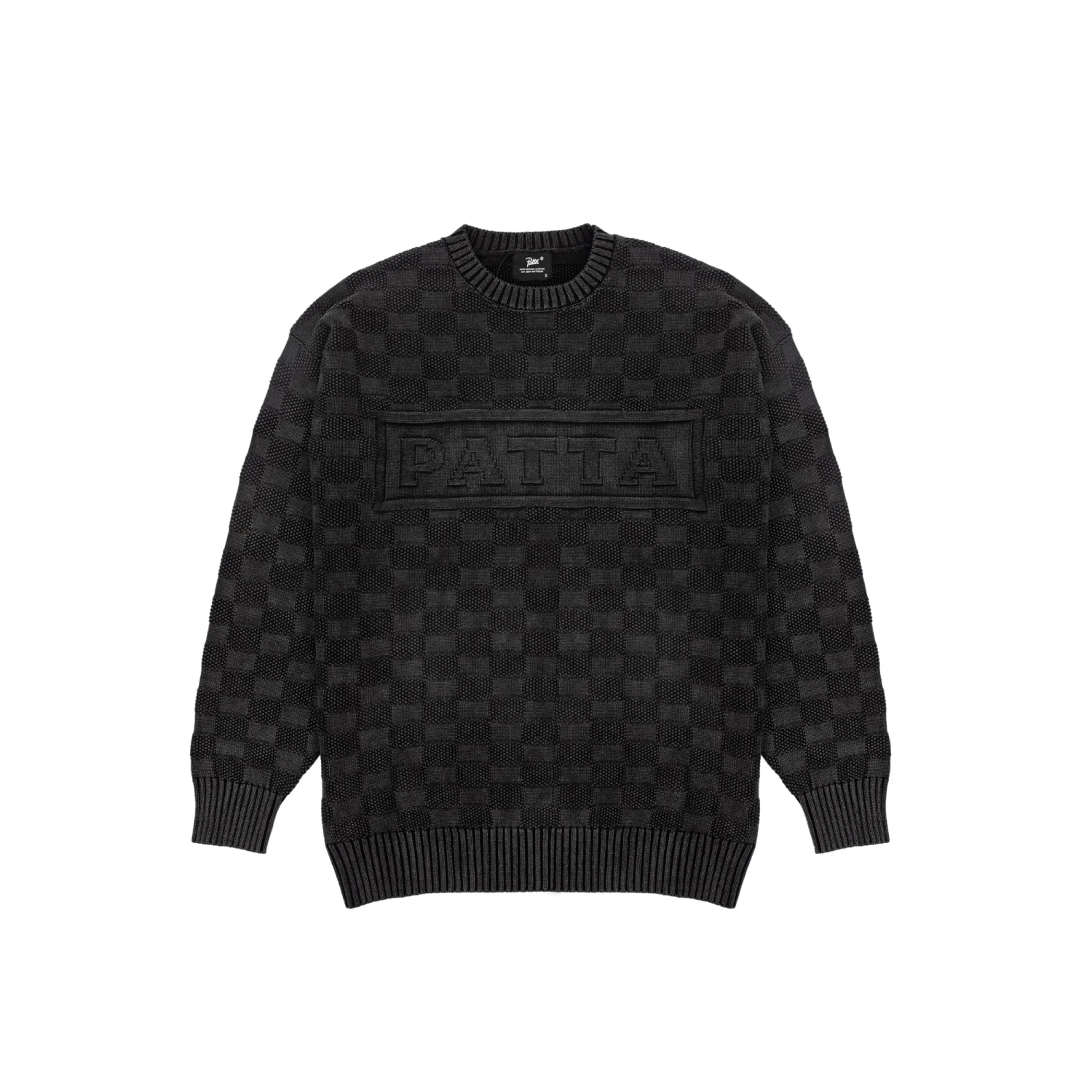 Patta Mens Pearl Ribbed Knitted Sweater 3 Patta Mens Pearl Ribbed Knitted Sweater