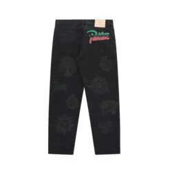 Patta Mens Hope Love Peace Denim Pants 4 Patta Mens Hope Love Peace Denim Pants -The North Face || Air Jordan || Drole de Monsieur Sales Shop POC SS23 HPL DP 002 2