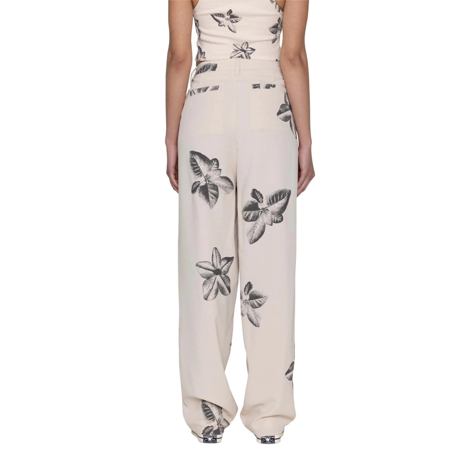 Honor The Gift Womens Floral Print Trousers 5 Honor The Gift Womens Floral Print Trousers - Image 3