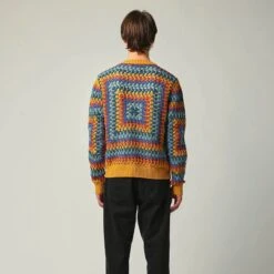 Corridor Mens Sunburst Cardigan -The North Face || Air Jordan || Drole de Monsieur Sales Shop SW0109 MUL 3