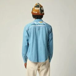 Corridor Mens Mountain Embroidery Western -The North Face || Air Jordan || Drole de Monsieur Sales Shop WT0067 IDG 3